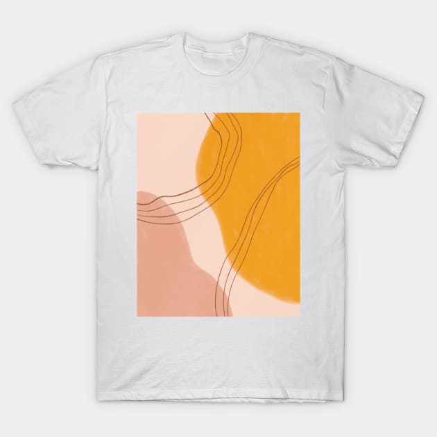 Abstract Shapes 20 T-Shirt by Gush Art Studio 1